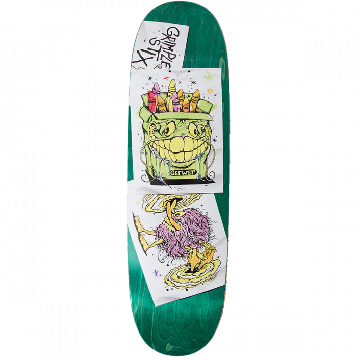 8.75" Gerwer Grimple Stix Coloring Book Deck