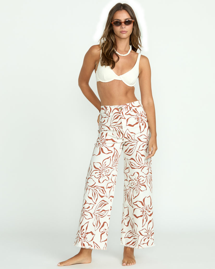 Free Fall Printed Twill Pants