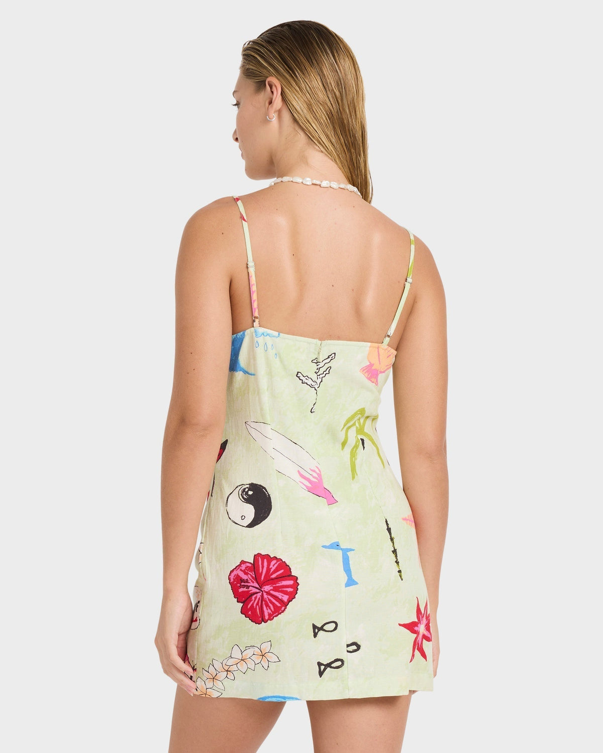 Lottie Hall Woven Mini Dress
