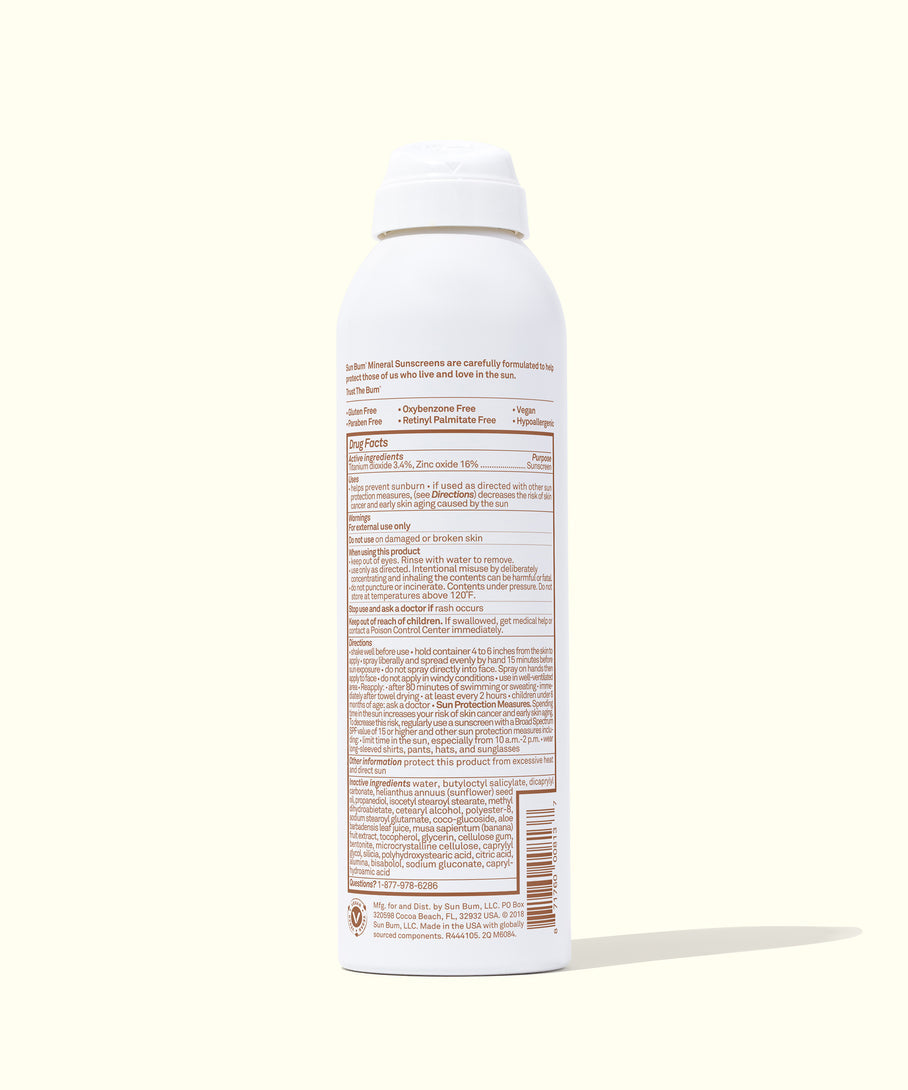 Mineral SPF 50 Sunscreen Spray 6 Oz
