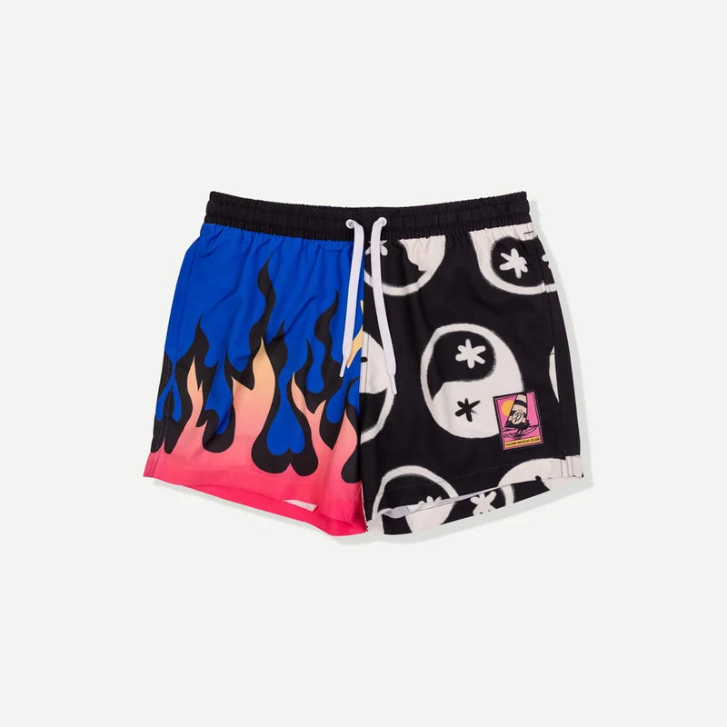 Flame Yang Split Swim Short