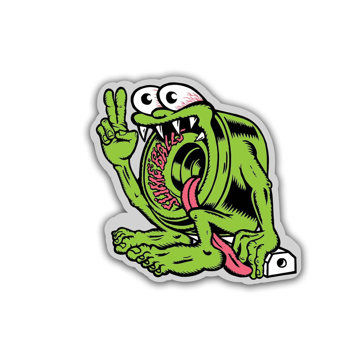 2.5" Curb Creature Sticker