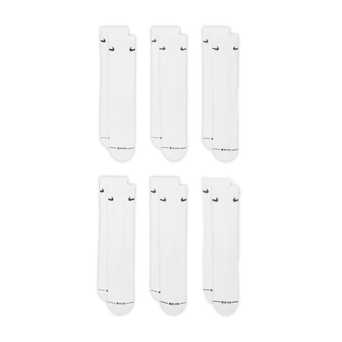 Everyday Elevated Crew Socks - 6 Pack