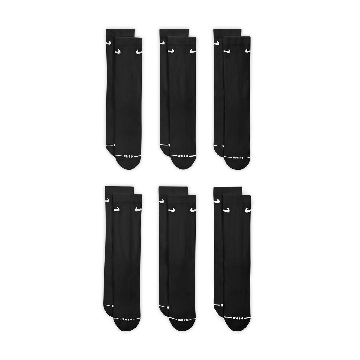 Everyday Elevated Crew Socks - 6 Pack