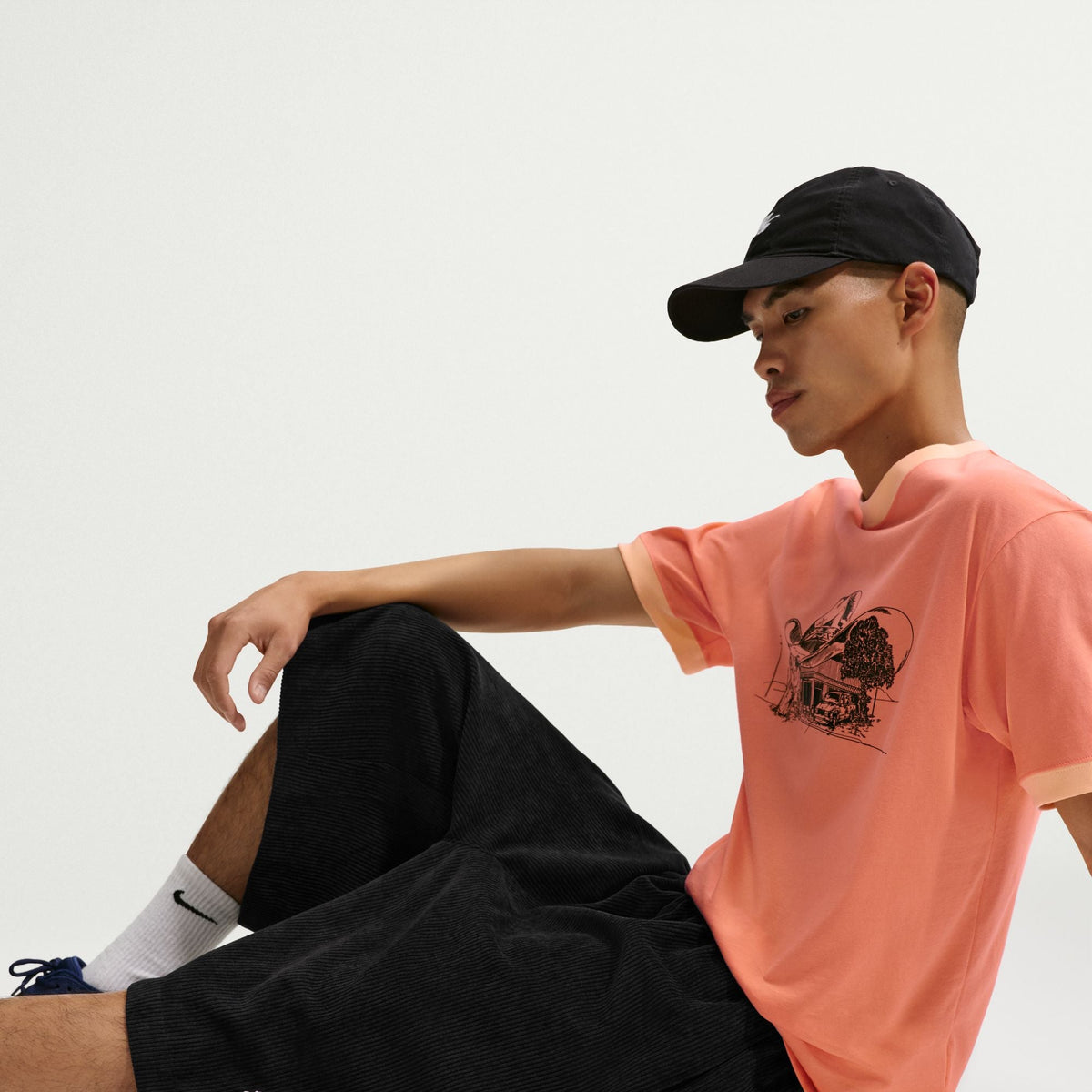 Corduroy Skate Shorts