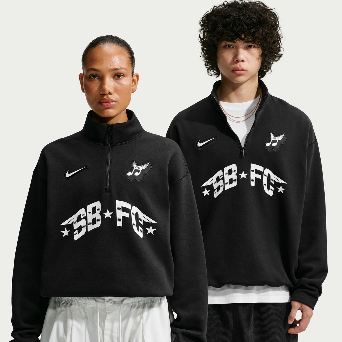 FC Club 58 1/2-Zip Skate Fleece