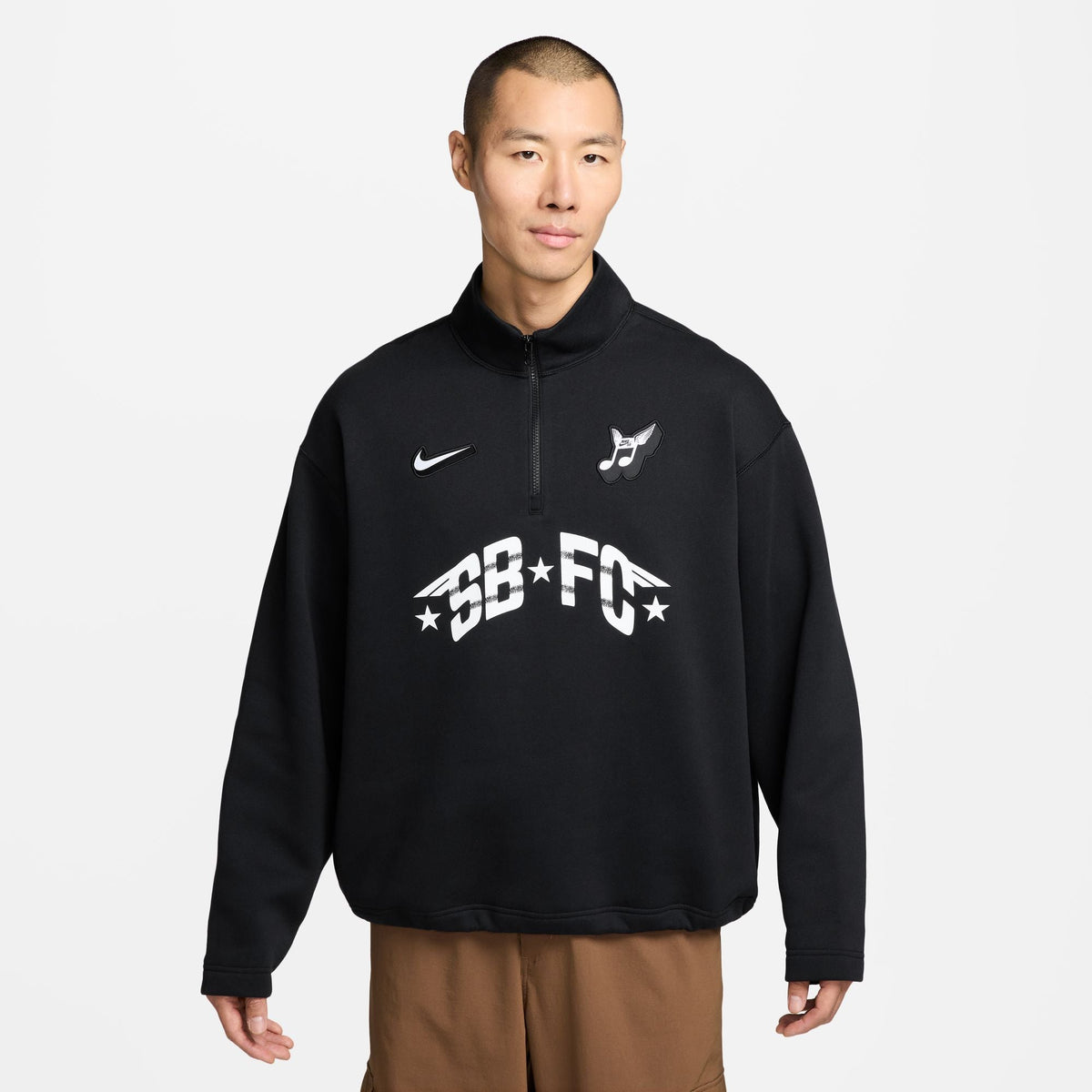 FC Club 58 1/2-Zip Skate Fleece