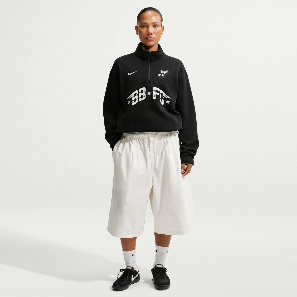 FC Club 58 1/2-Zip Skate Fleece