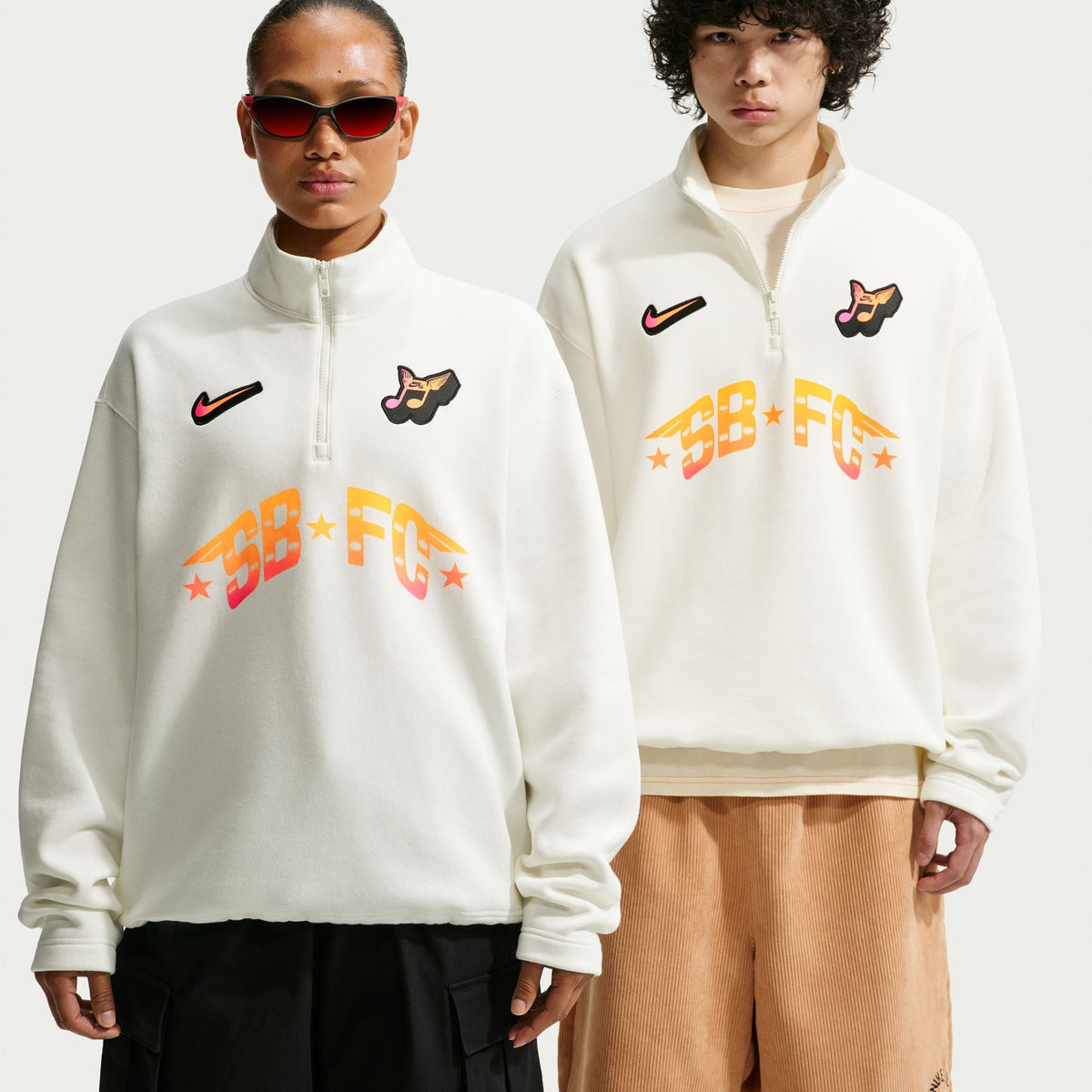 FC Club 58 1/2-Zip Skate Fleece