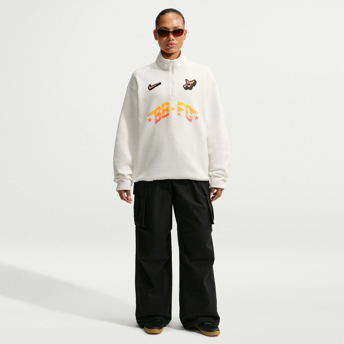 FC Club 58 1/2-Zip Skate Fleece