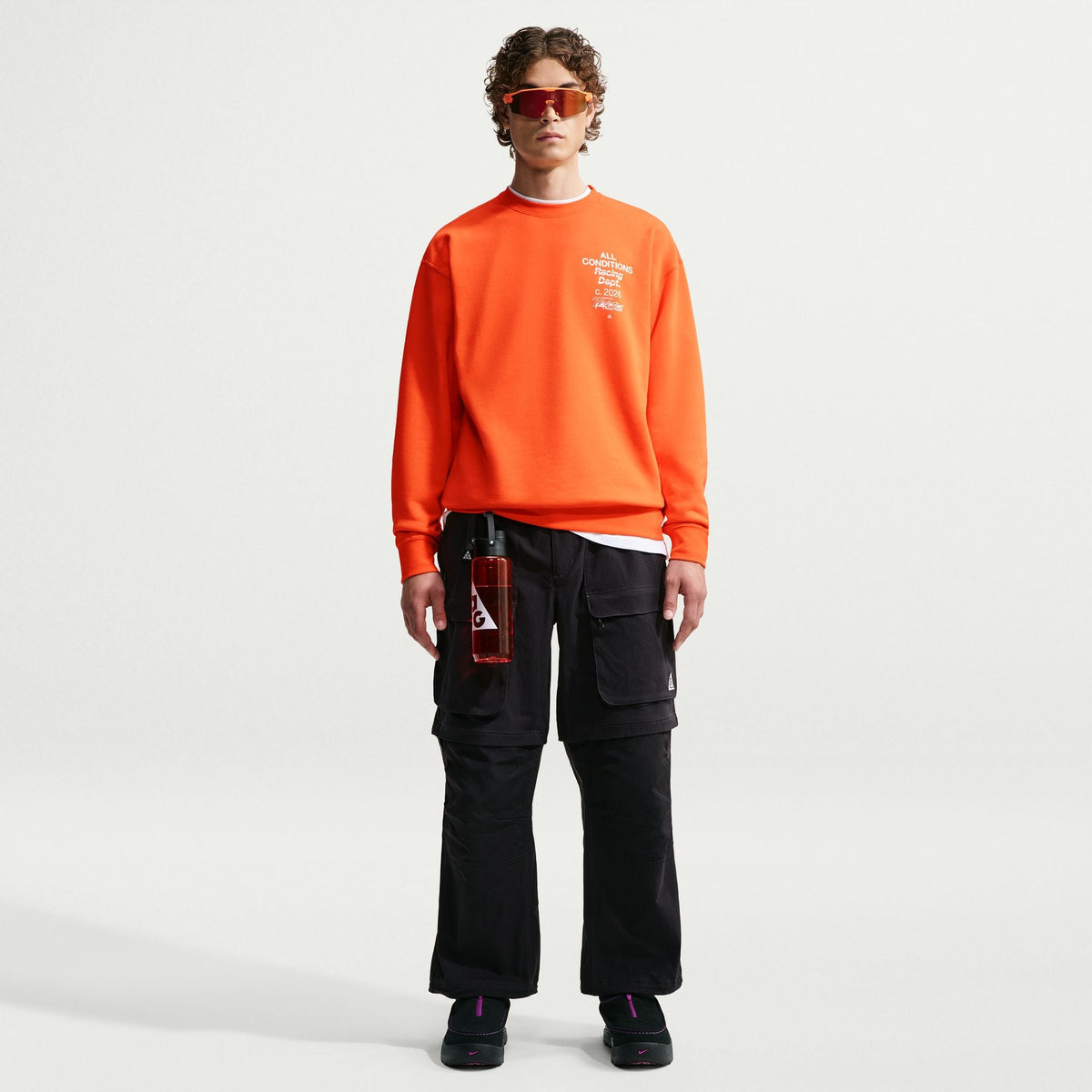 "Tuff Fleece" Dri-FIT Crew-Neck Sweatshirt
