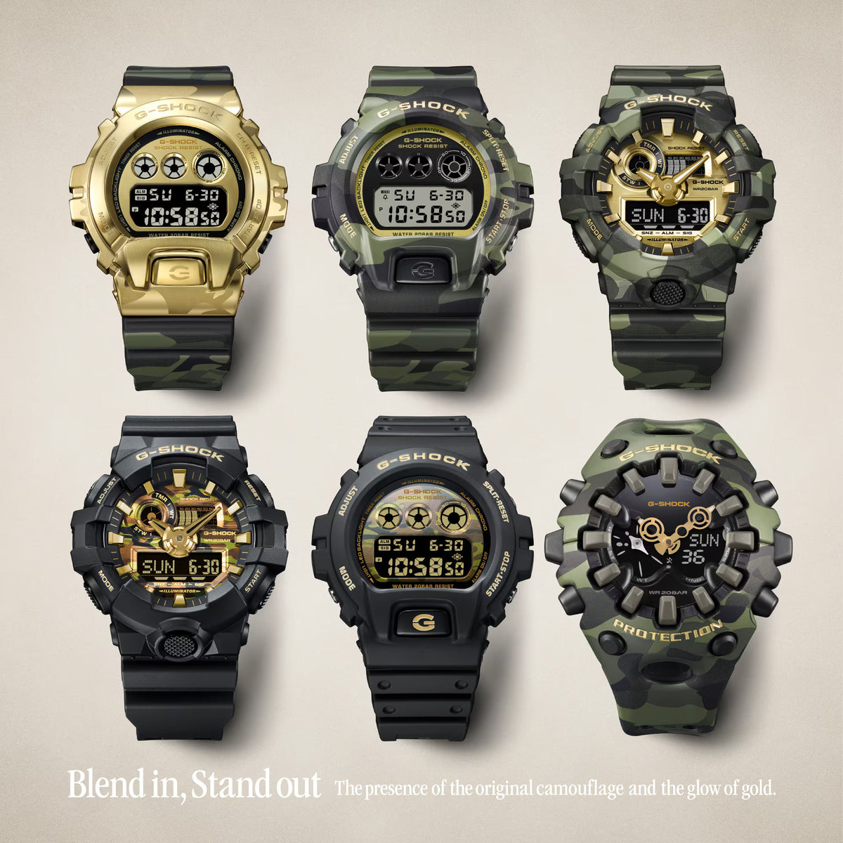 GM6900CMG-3 "Bold Camo Series"