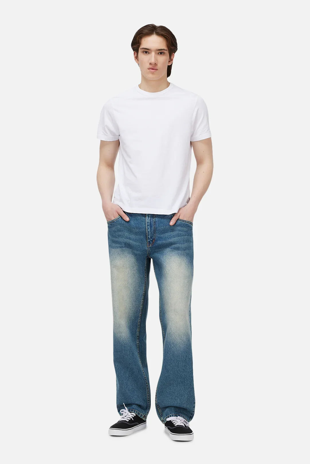Relaxed Denim Pants