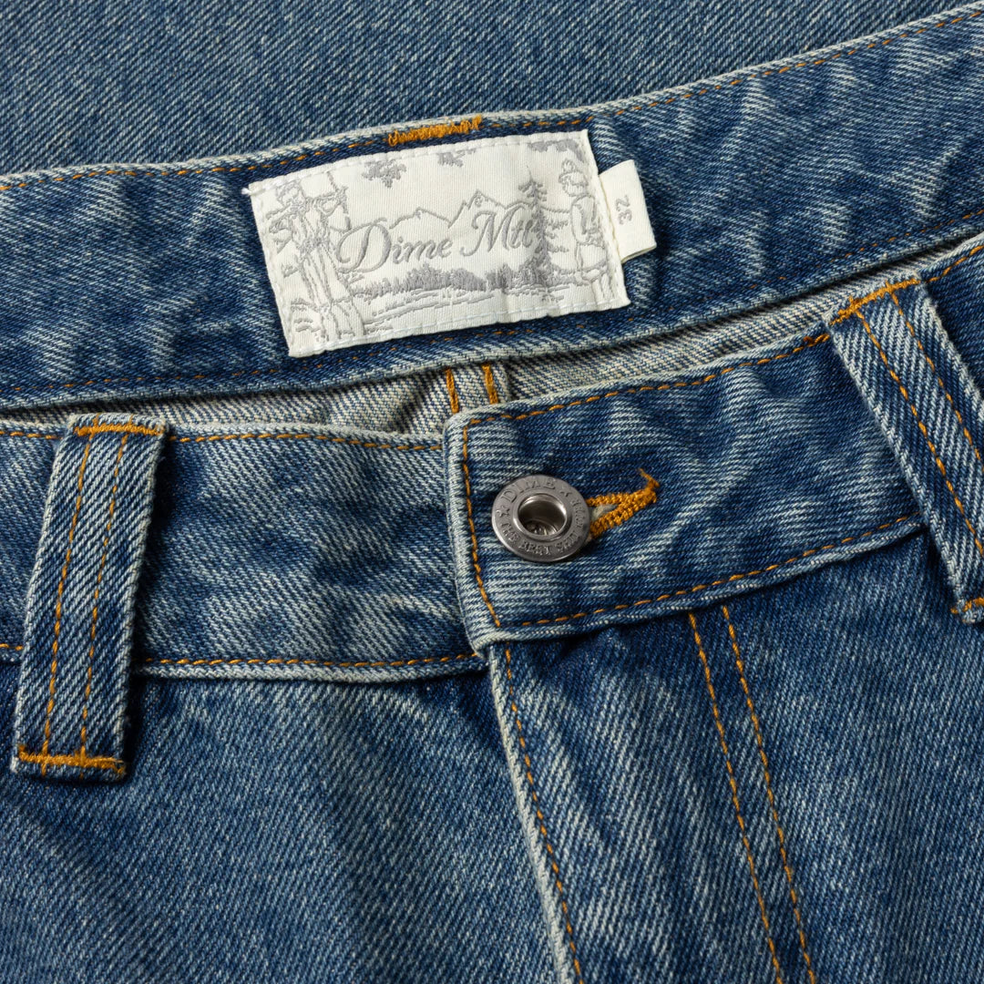 Relaxed Denim Pants