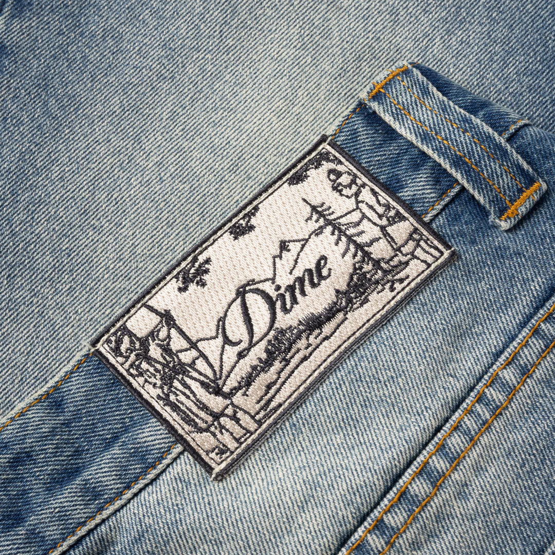 Relaxed Denim Pants