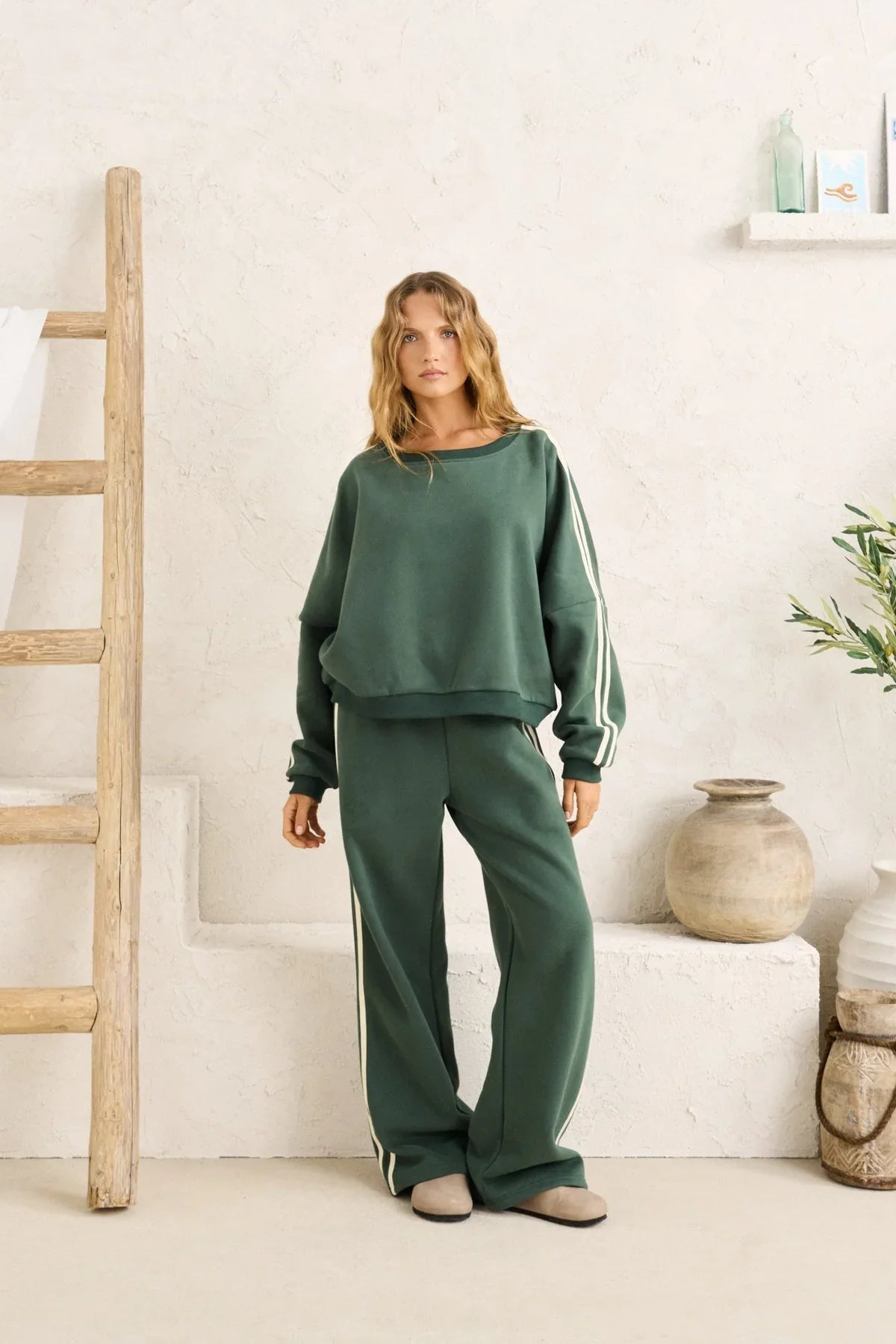 Contrast Track Pant