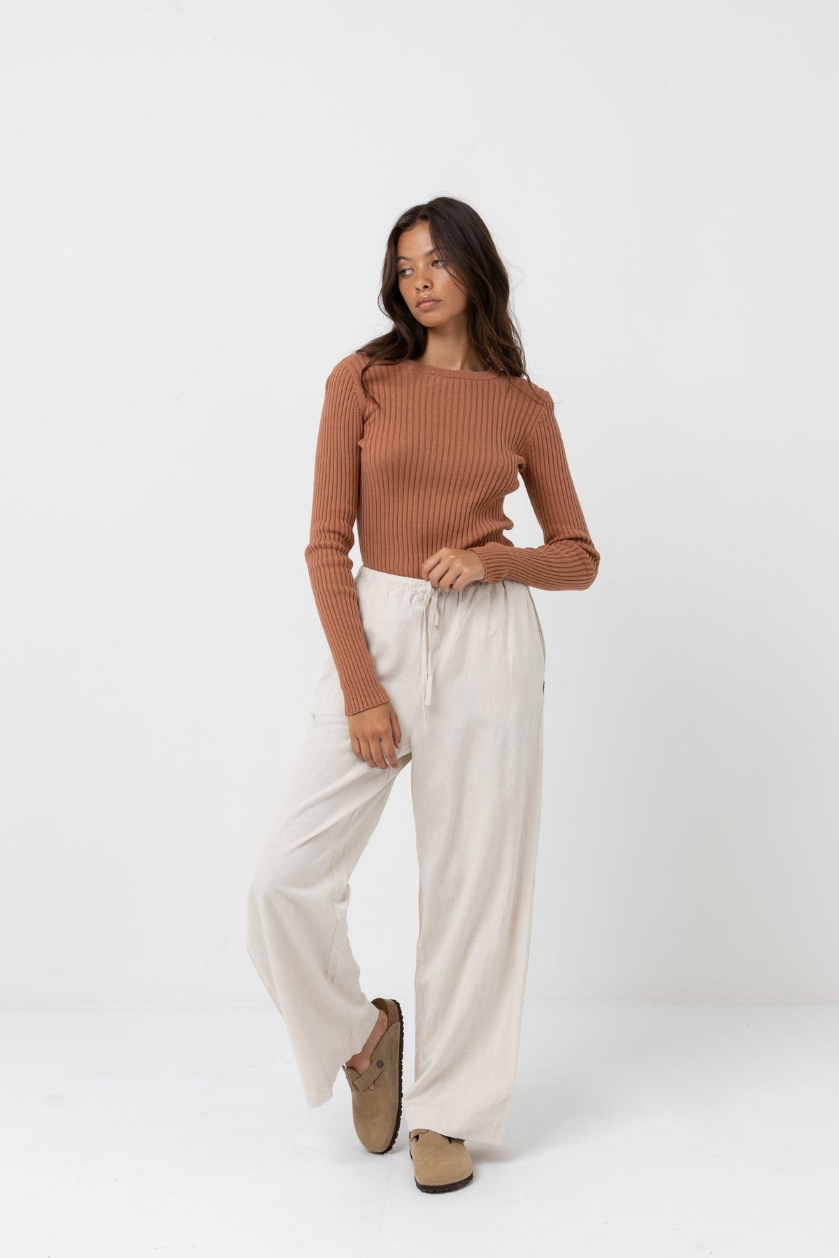 Classic Knit Long Sleeve Top