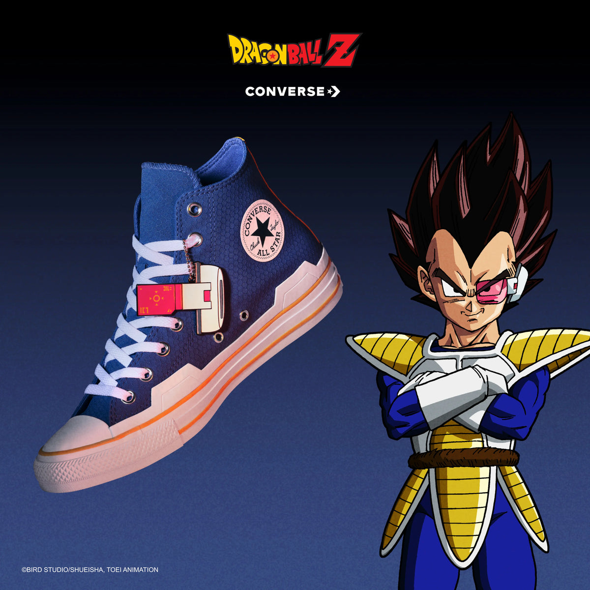 Dragon Ball Z Chuck Taylor All Star HI "Vegeta"