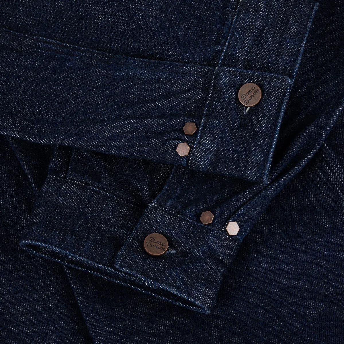 Pleated Denim Jacket