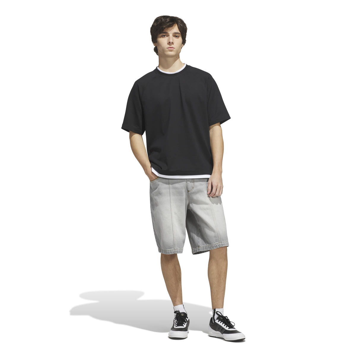 Tyshawn Washed Denim Shorts