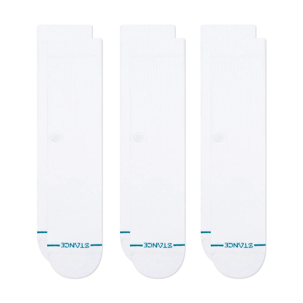 Icon 3 Pack Crew Socks