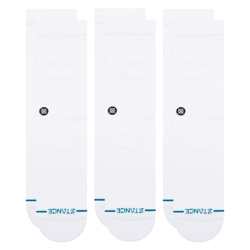 Icon Crew Socks 3 Pack