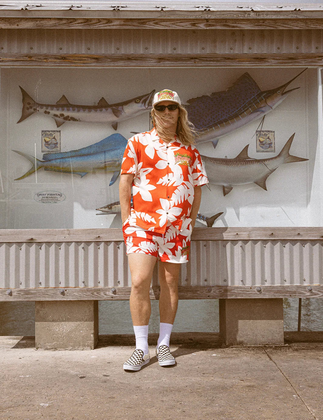 Duvin X Margaritaville Beach Club Buttonup