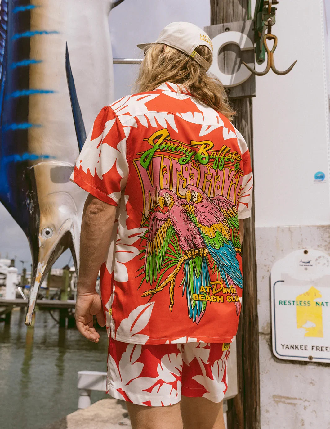 Duvin X Margaritaville Beach Club Buttonup