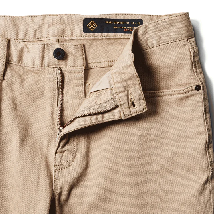 HWY 128 Straight Fit Broken Twill Jeans