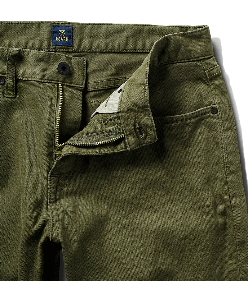 HWY 128 Straight Fit Broken Twill Jeans