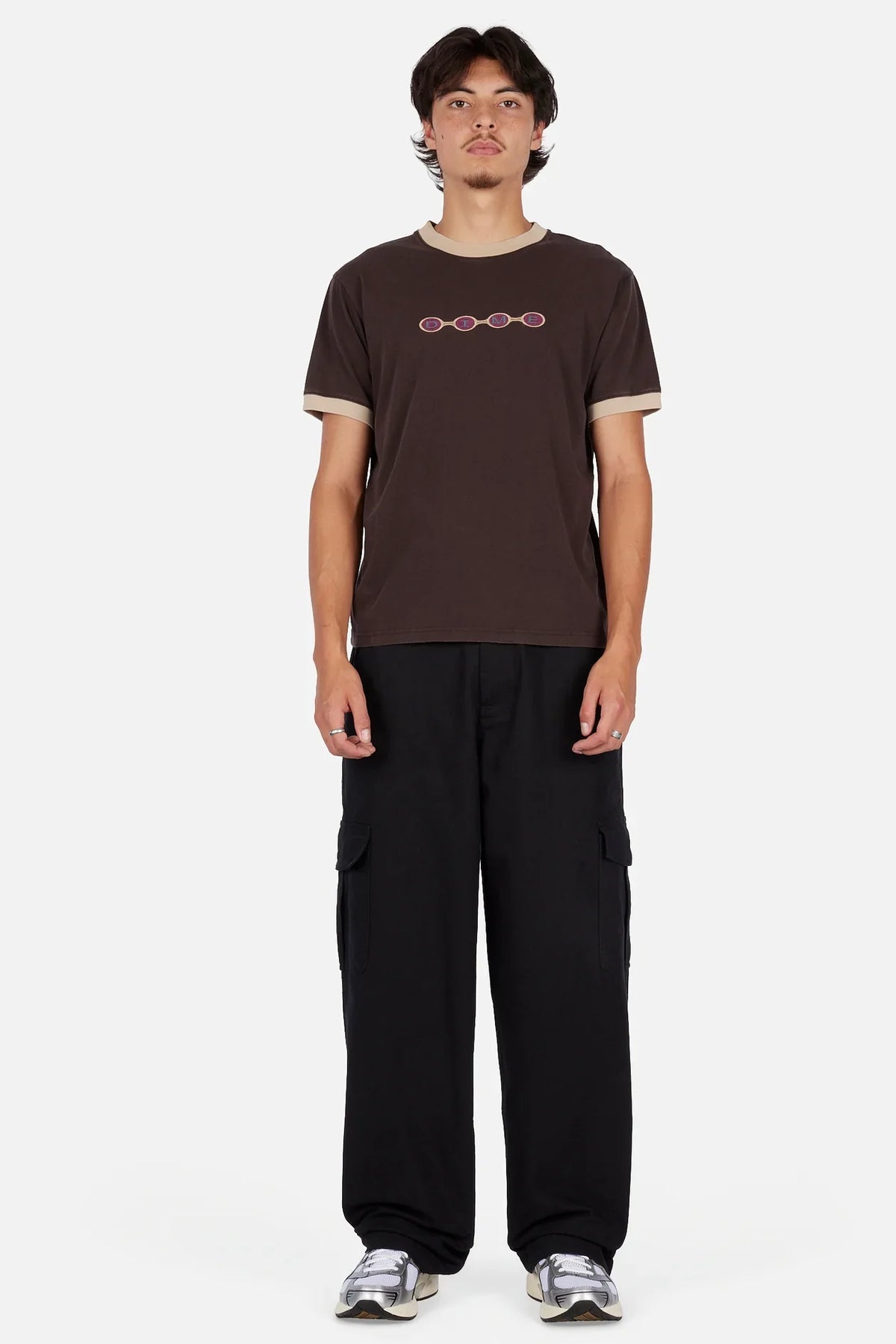 Spaced Ringer Tee