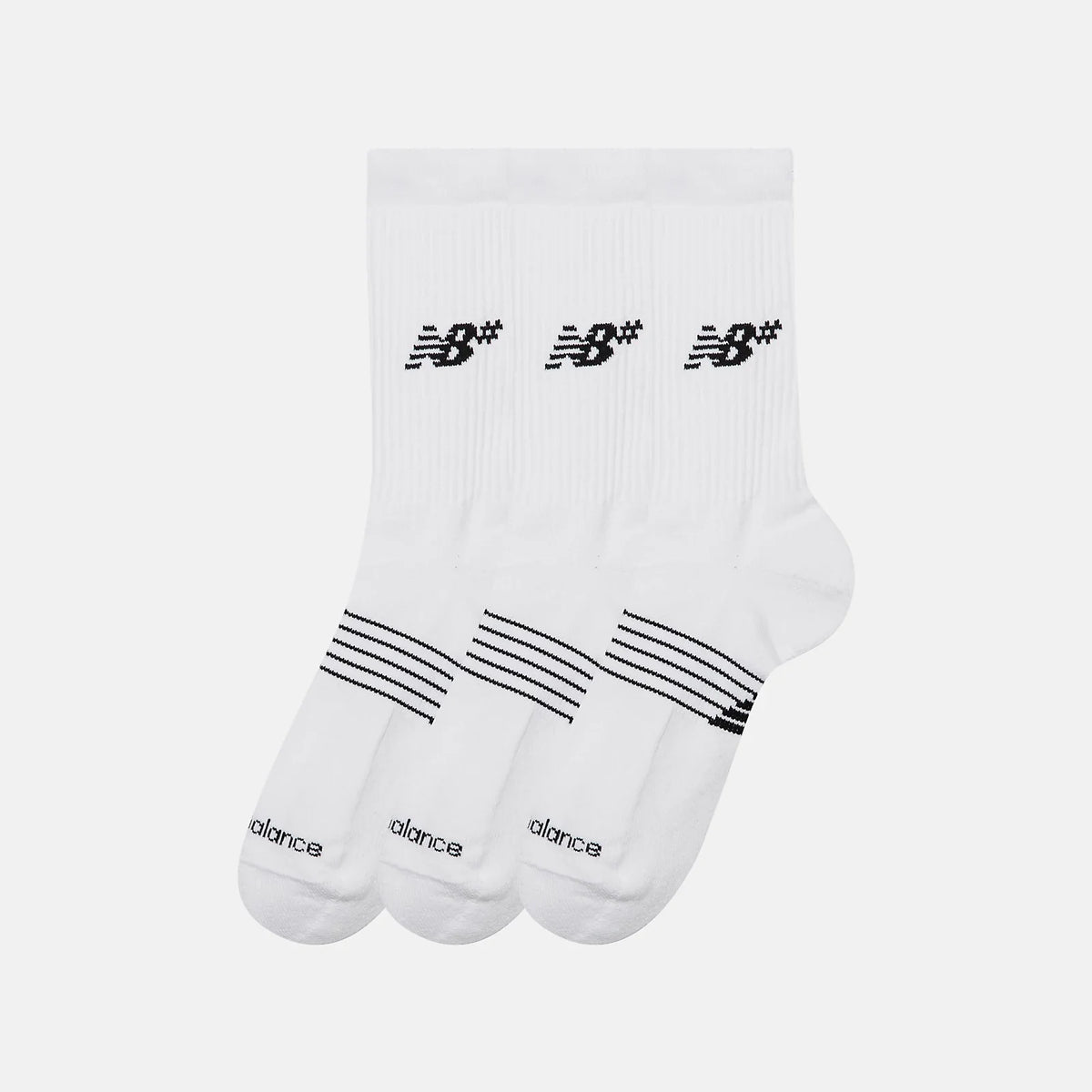 Active Numeric Crew Socks 3 Pack