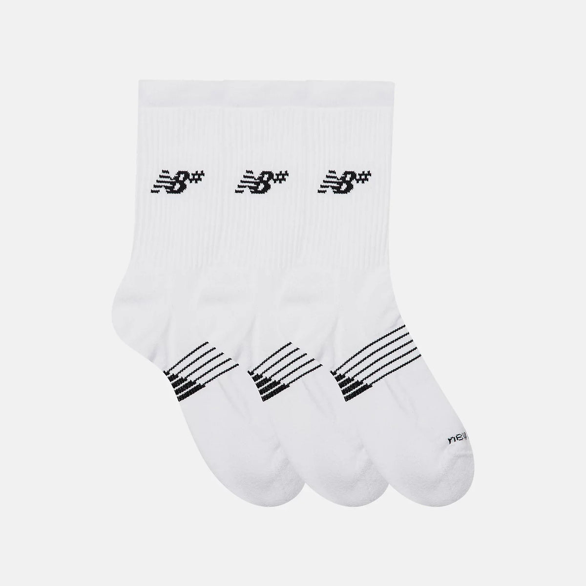 Active Numeric Crew Socks 3 Pack