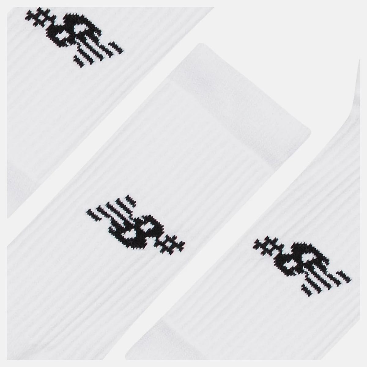 Active Numeric Crew Socks 3 Pack