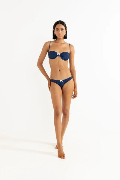 Lily Rib Low Rise Cheeky Pant