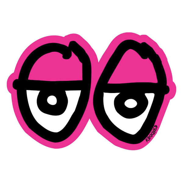 Krooked Eyes Diecut Decal