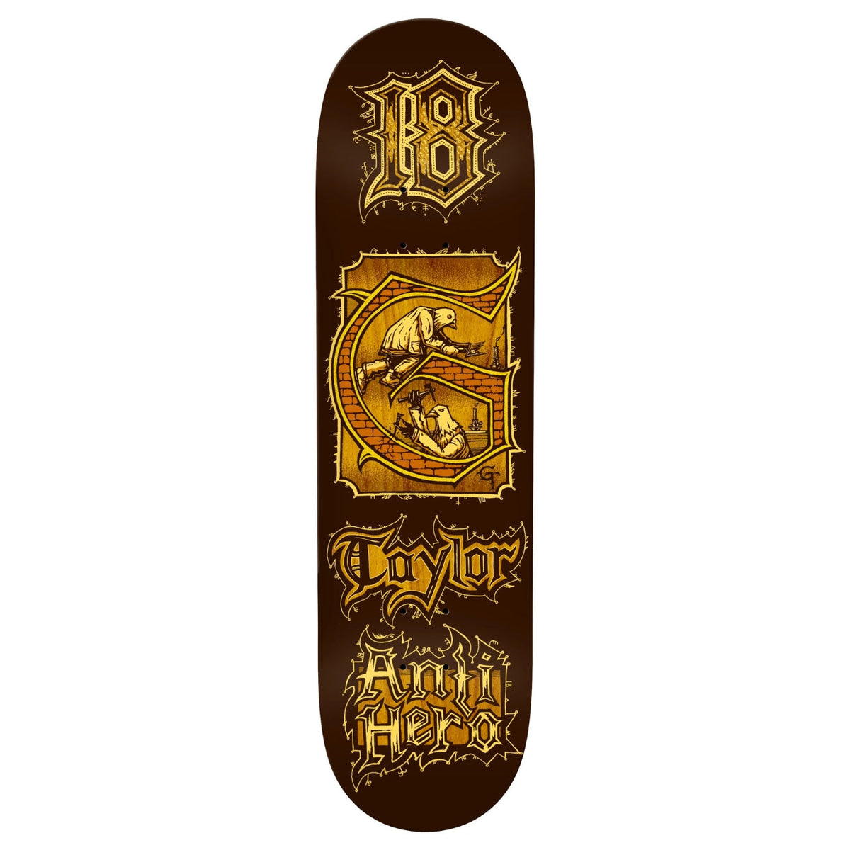 8.38" Grant Medieval Deck