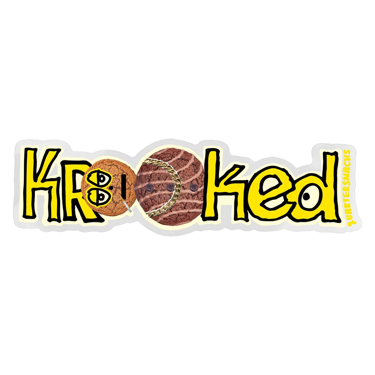 Krooked x Quartersnacks Sticker