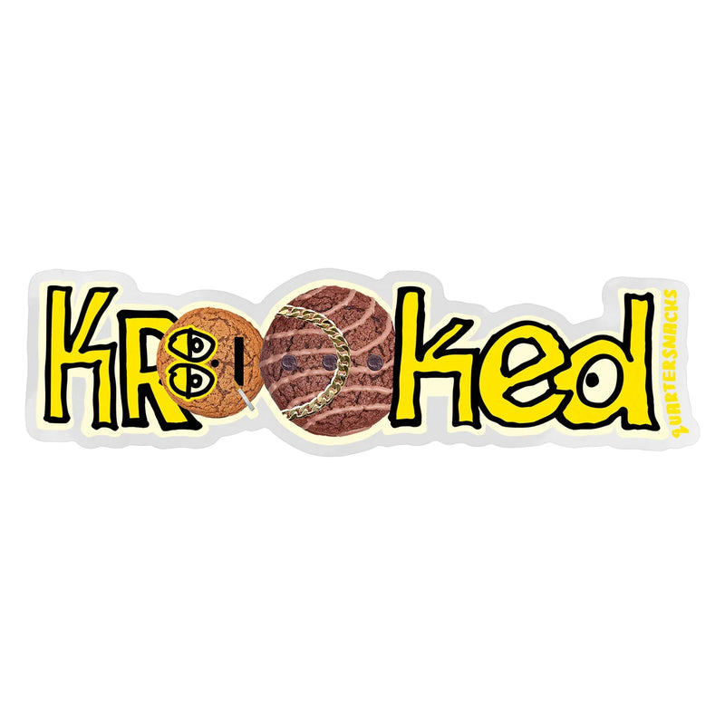 Krooked x Quartersnacks Sticker