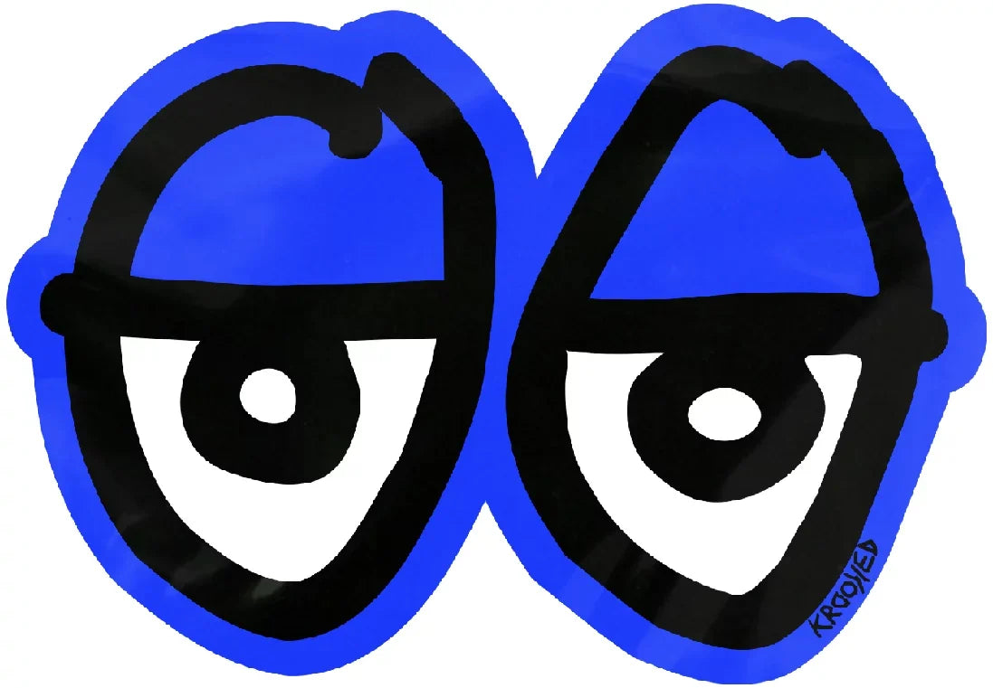 Krooked Eyes Diecut Decal