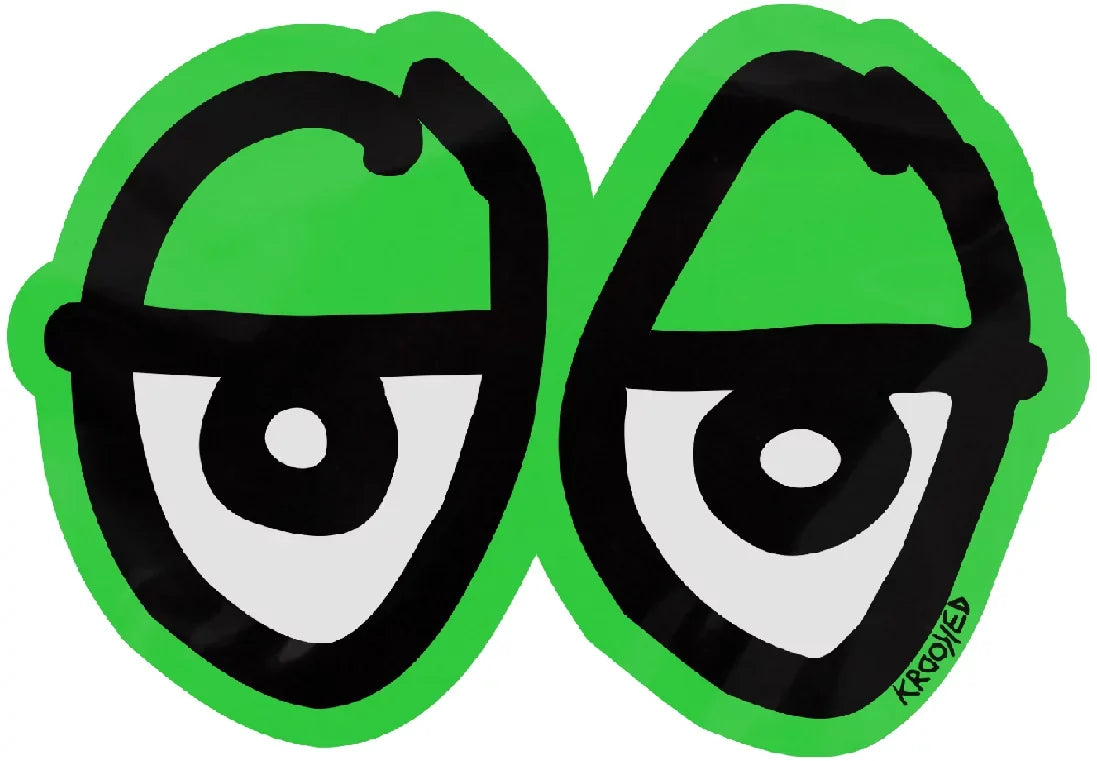 Krooked Eyes Diecut Decal