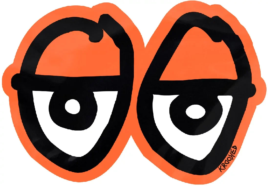 Krooked Eyes Diecut Decal