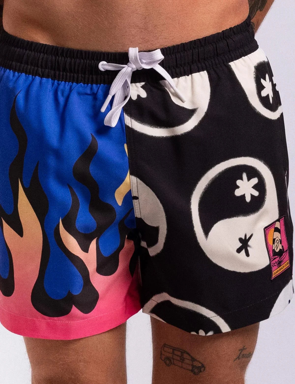 Flame Yang Split Swim Short