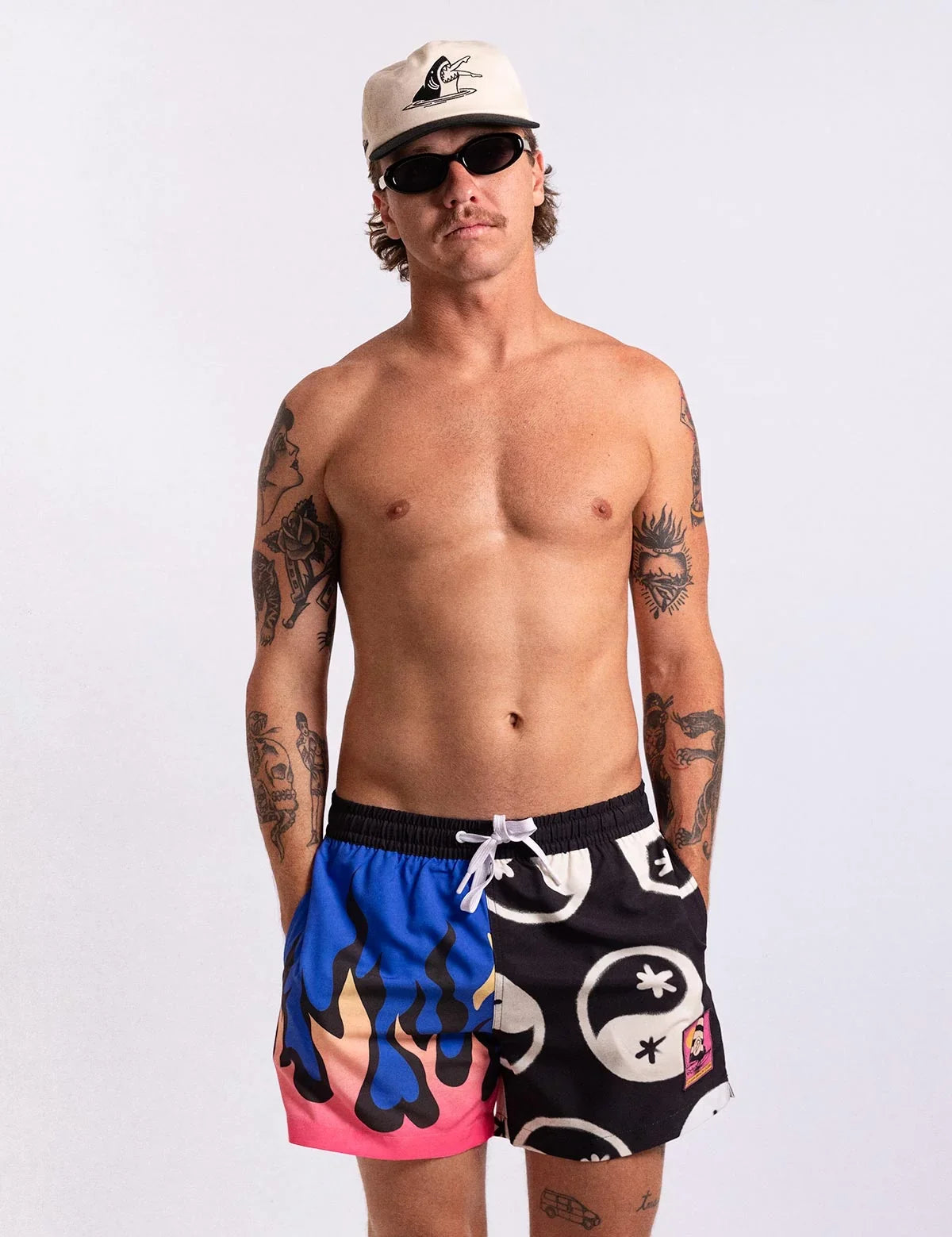 Flame Yang Split Swim Short