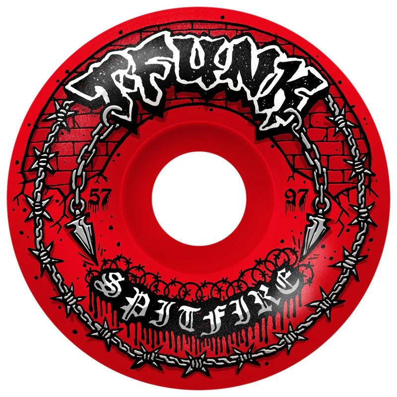 57mm F4 T-Funk Raw Radial Full 97a Wheels