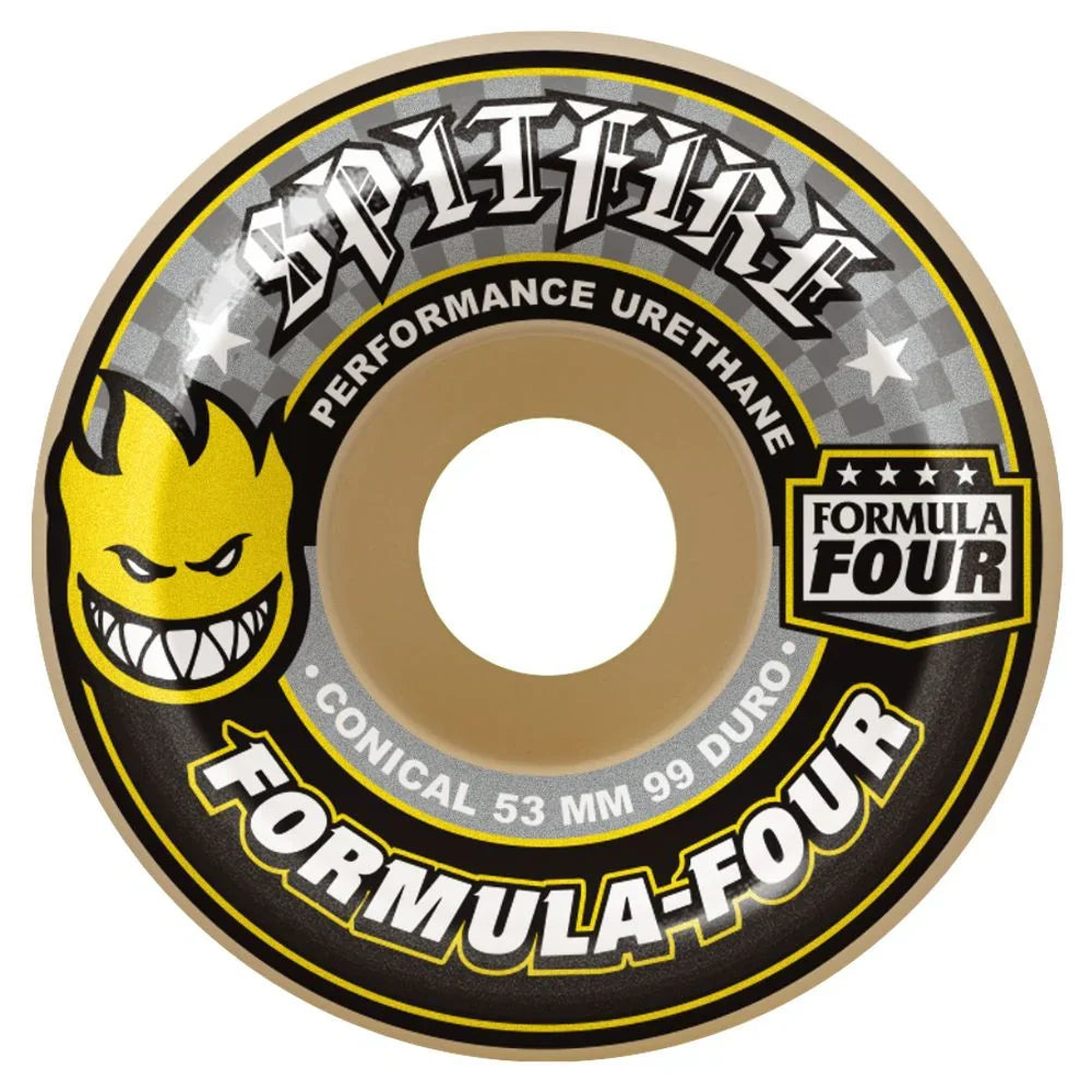 53mm F4 Conical 99a Wheels
