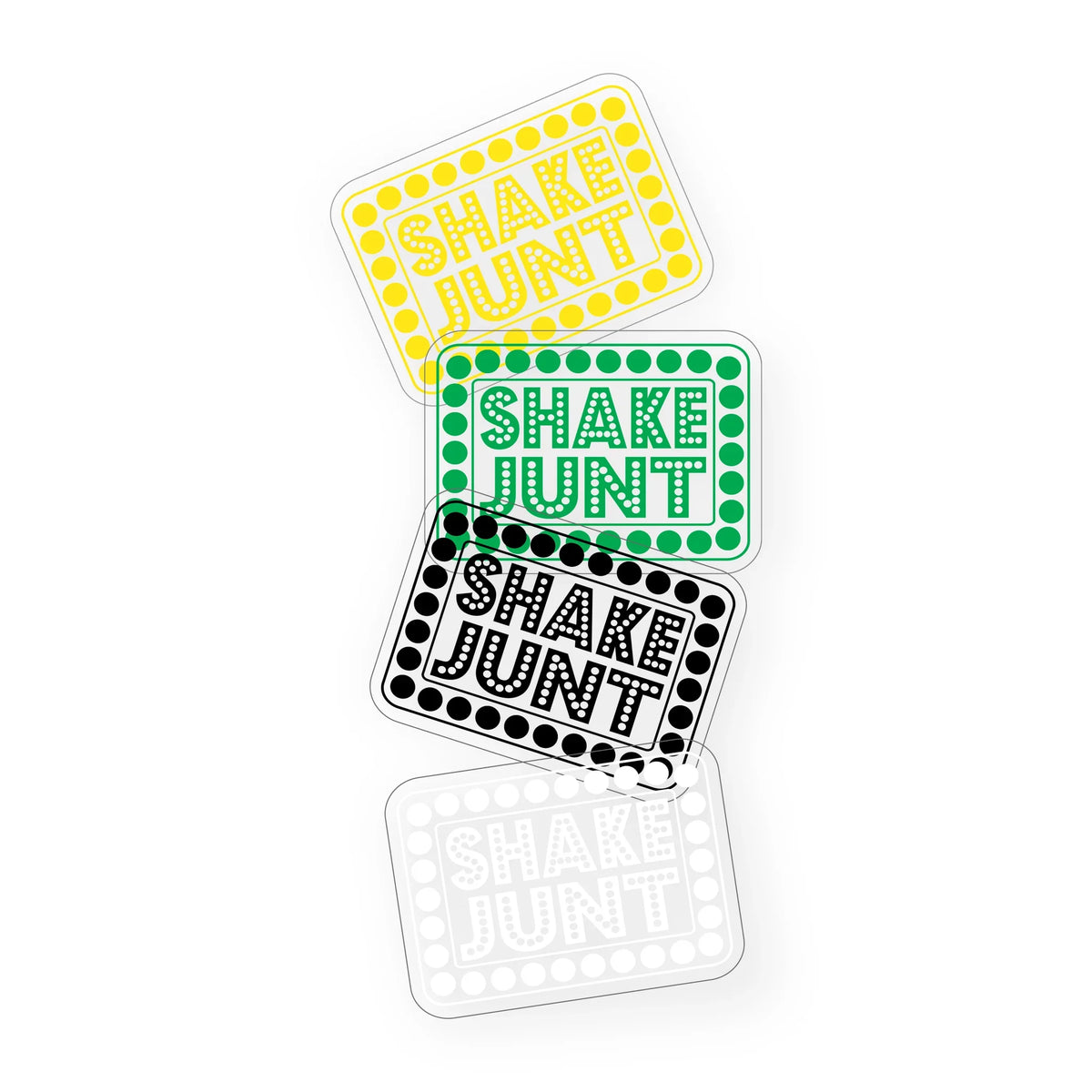 Box Logo Clear Sticker