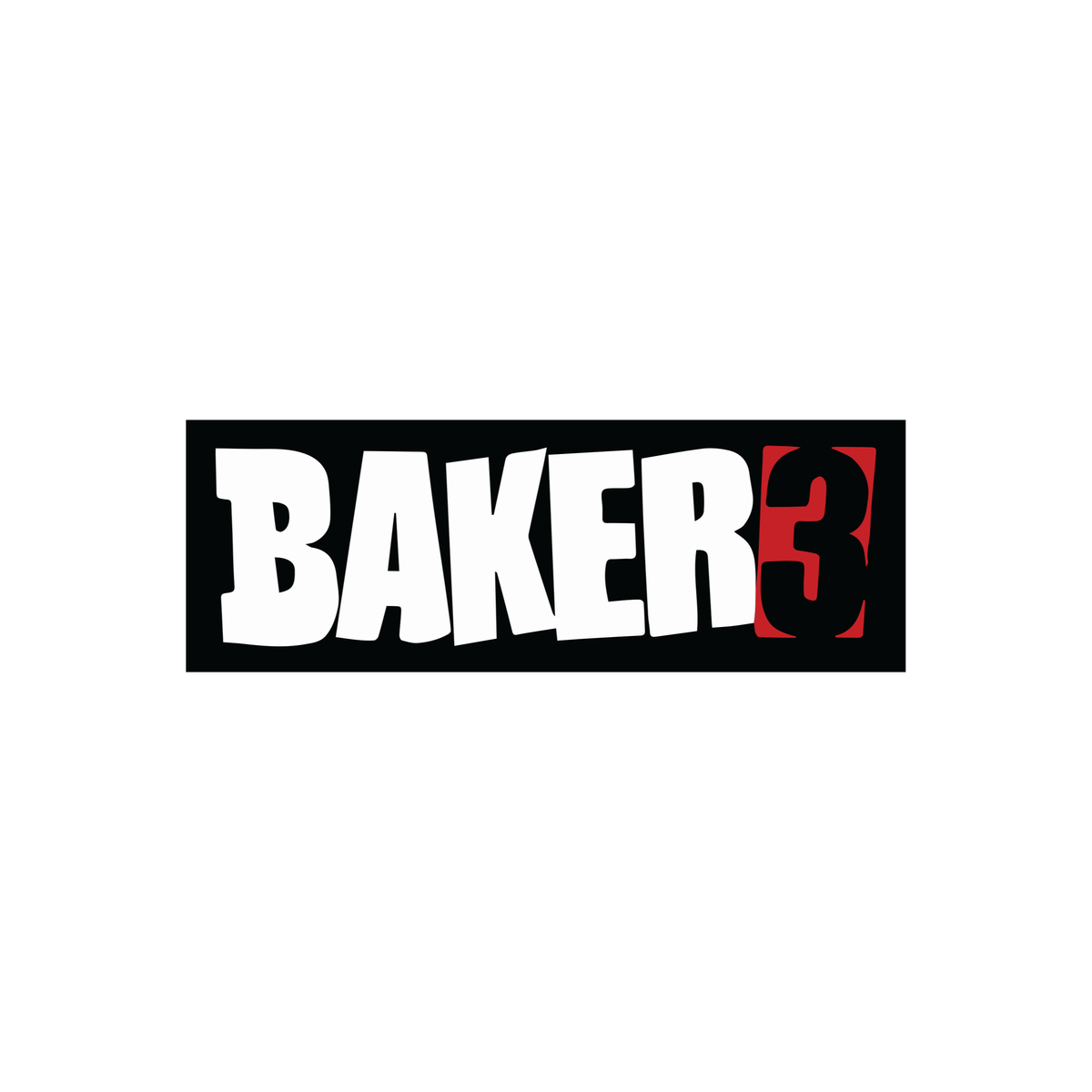 Baker 3 Sticker