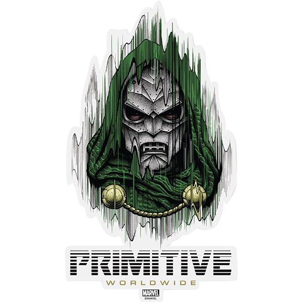 Doctor Doom Die-Cut Sticker