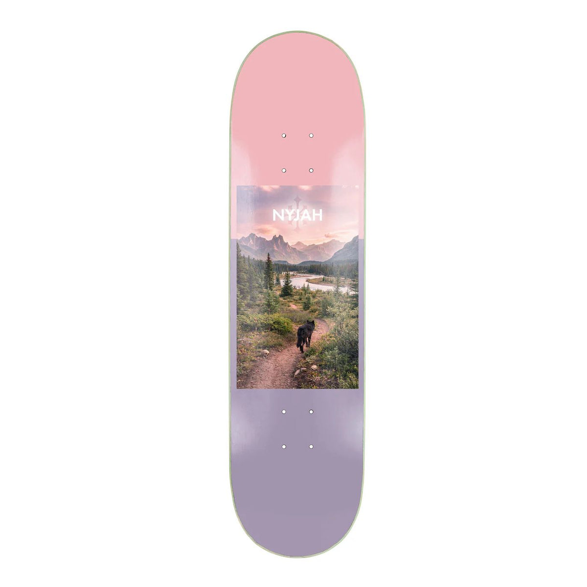 8.0" Nyjah Huston "Lone Wolf" Deck